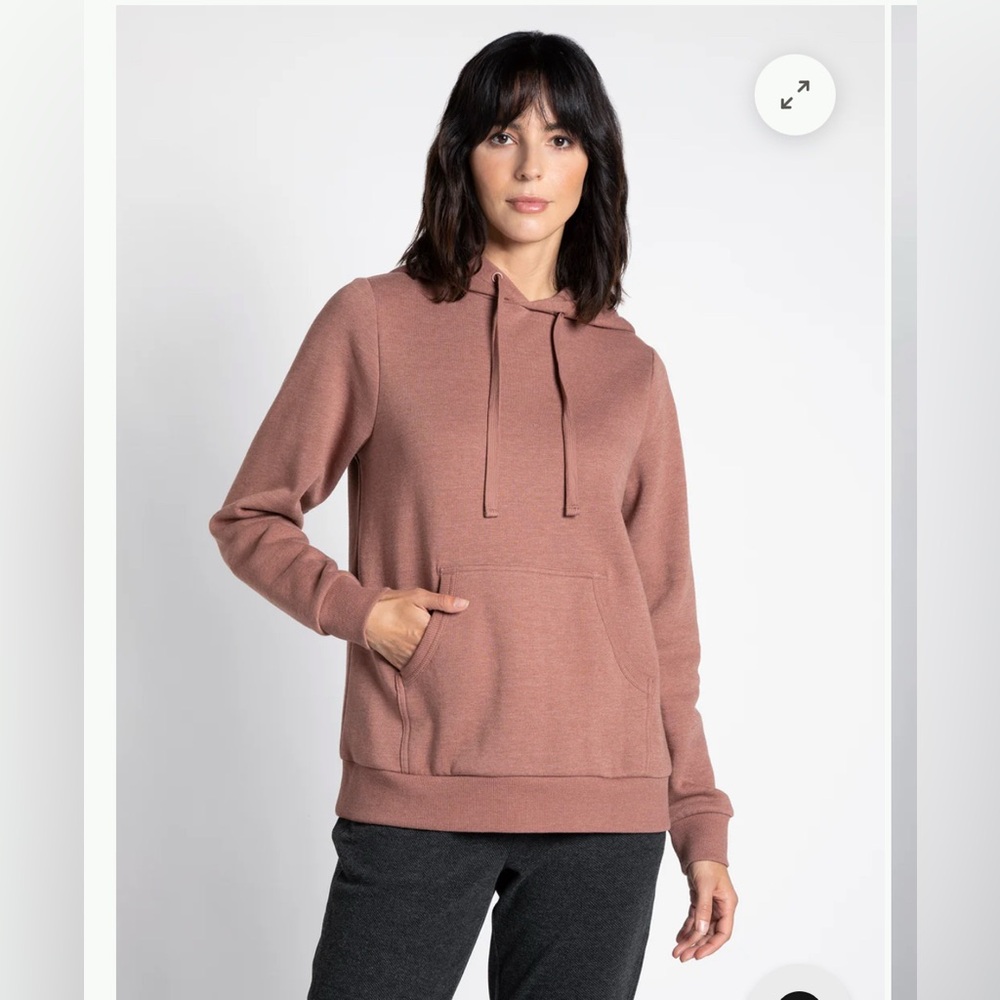 Thread & Supply Lucy hoodie in rustic brown